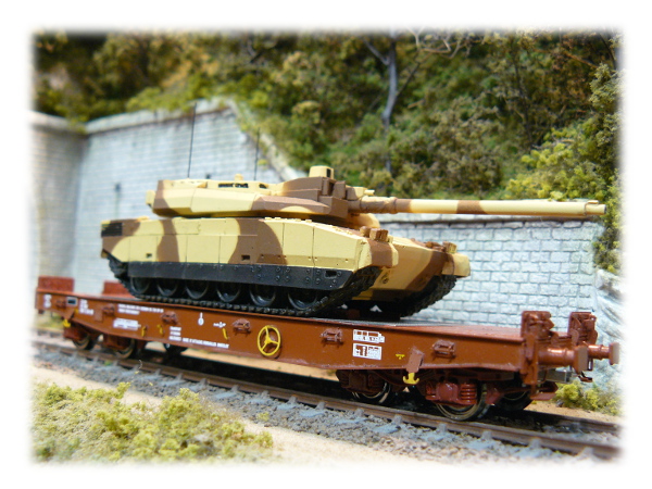 Wagon porte char