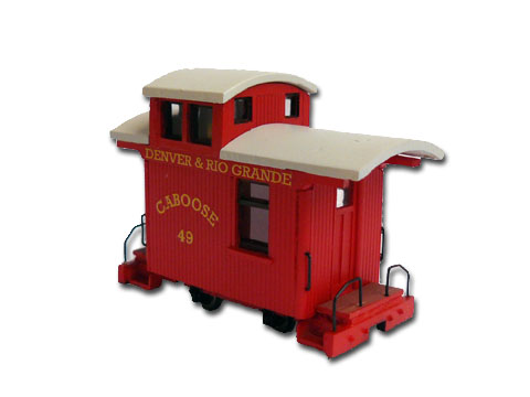 Caboose court 16ft à 2 essieux