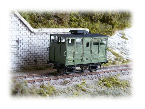 Wagon écurie ETAT type 1880 série E4624 à 4717 monté